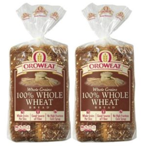 100% Whole Wheat from Oroweat.
