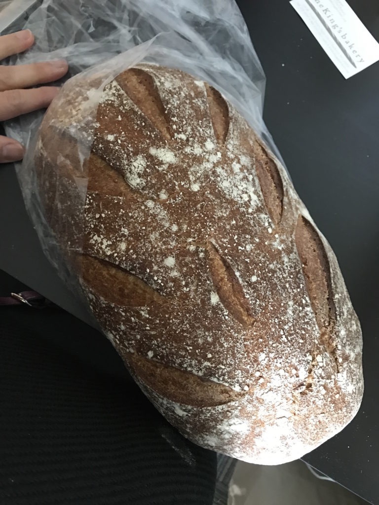 Whole wheat 100% Levain from Mike Pappas