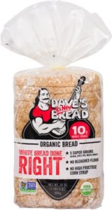 Dave's killer bread-white bread done right-healthier than artisan bread 