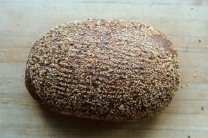 The multi-grain whole wheat loaf. 