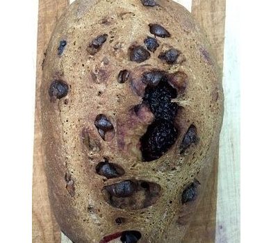 Chocolate Blackberry Bread