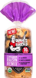 Dave's Killer Bread Cinnamon Raisin Remix Bagels.