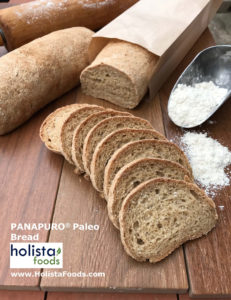 Paleo bread from Holista Foods-.