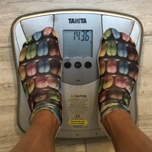 Week 6 weigh in: 143.6 lbs.